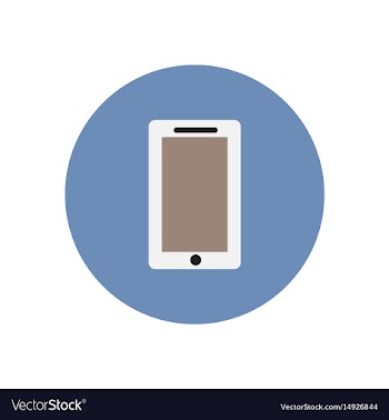 Icon on the white backgrounds in circles vector image