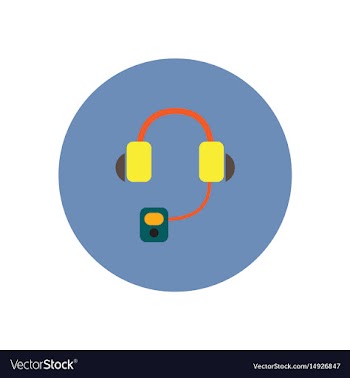 Icon on the white backgrounds in circles vector image