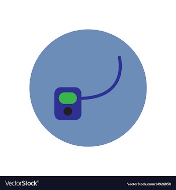 Icon on the white backgrounds in circles vector image