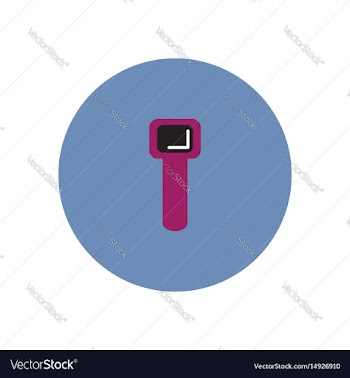 Icon on the white backgrounds in circles vector image