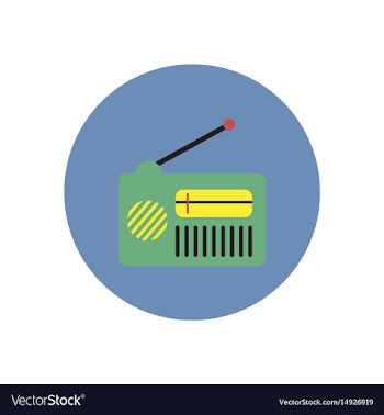Icon on the white backgrounds in circles vector image