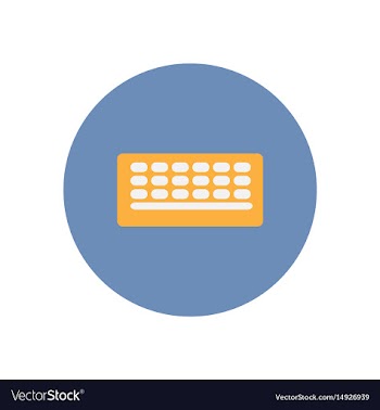 Icon on the white backgrounds in circles vector image