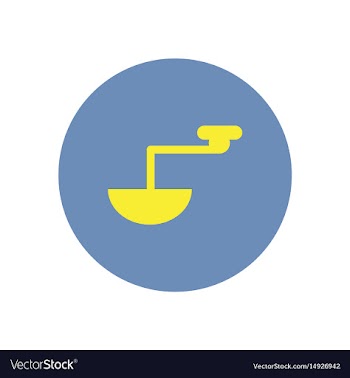 Icon on the white backgrounds in circles vector image