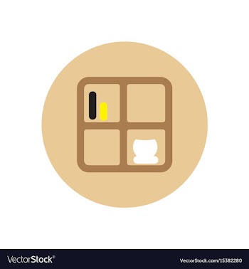 Icon on the white backgrounds in circles vector image
