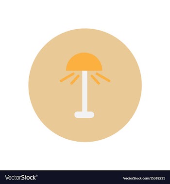 Icon on the white backgrounds in circles vector image
