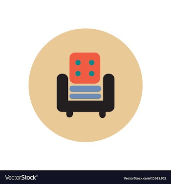 Icon on the white backgrounds in circles vector image