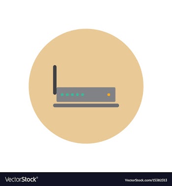 Icon on the white backgrounds in circles vector image