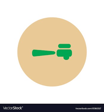 Icon on the white backgrounds in circles vector image