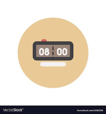 Icon on the white backgrounds in circles vector image