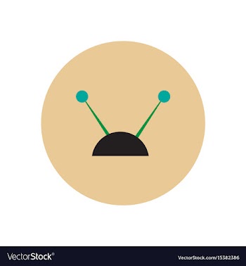 Icon on the white backgrounds in circles vector image