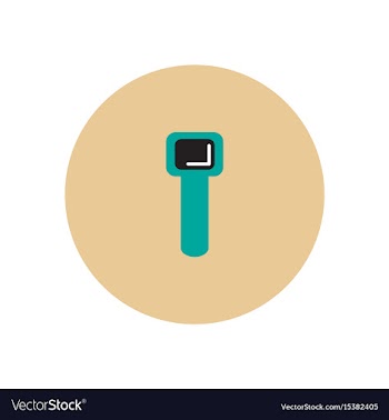Icon on the white backgrounds in circles vector image