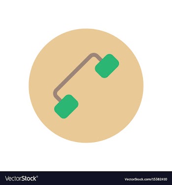 Icon on the white backgrounds in circles vector image