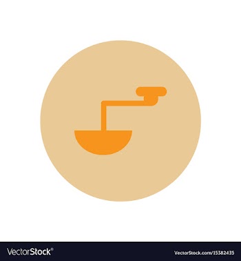 Icon on the white backgrounds in circles vector image