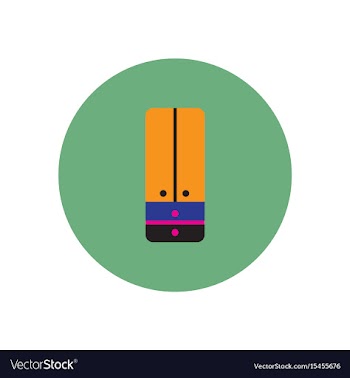 Icon on the white backgrounds in circles vector image