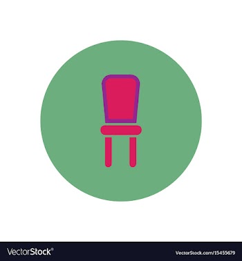 Icon on the white backgrounds in circles vector image