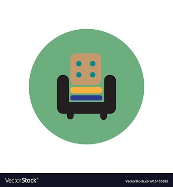 Icon on the white backgrounds in circles vector image