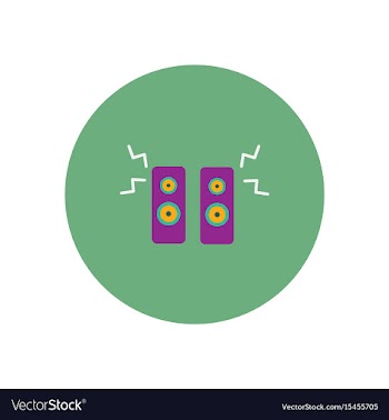 Icon on the white backgrounds in circles vector image