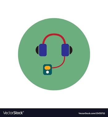 Icon on the white backgrounds in circles vector image