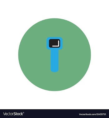 Icon on the white backgrounds in circles vector image
