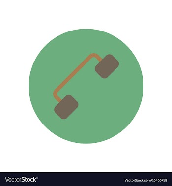 Icon on the white backgrounds in circles vector image