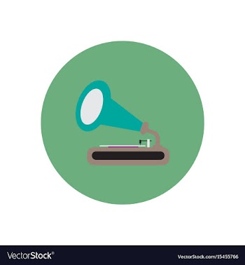 Icon on the white backgrounds in circles vector image