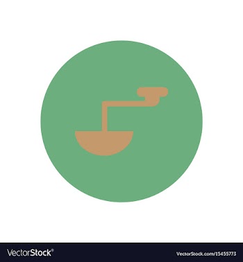 Icon on the white backgrounds in circles vector image