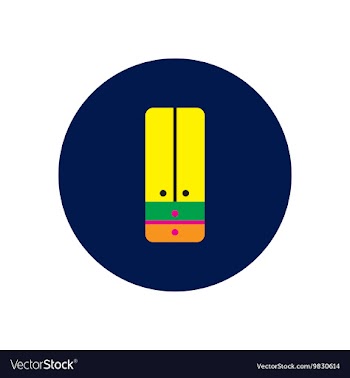 Icon on the white backgrounds in circles vector image