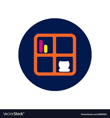 Icon on the white backgrounds in circles vector image