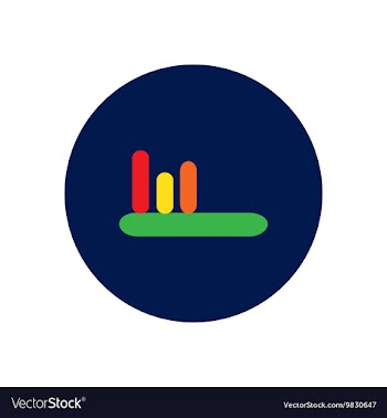 Icon on the white backgrounds in circles vector image
