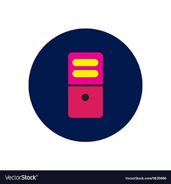 Icon on the white backgrounds in circles vector image