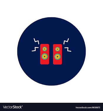 Icon on the white backgrounds in circles vector image