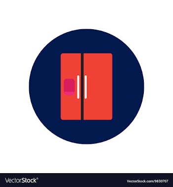 Icon on the white backgrounds in circles vector image