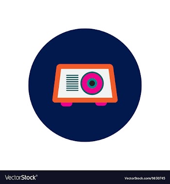 Icon on the white backgrounds in circles vector image