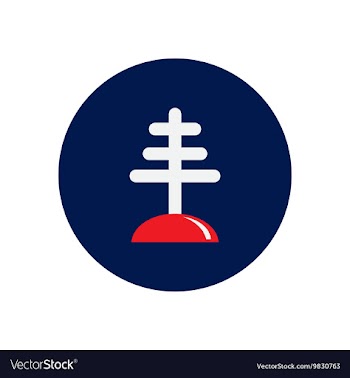 Icon on the white backgrounds in circles vector image