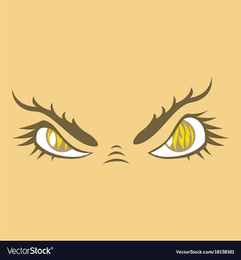 Icon on theme evil emotions vector image