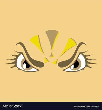 Icon on theme evil emotions vector image