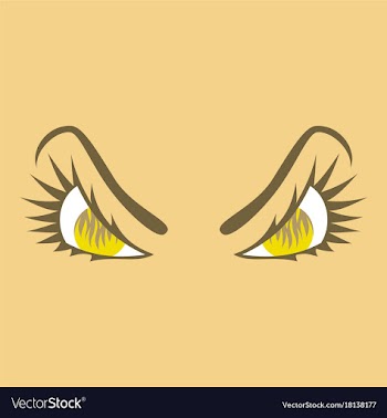 Icon on theme evil emotions vector image