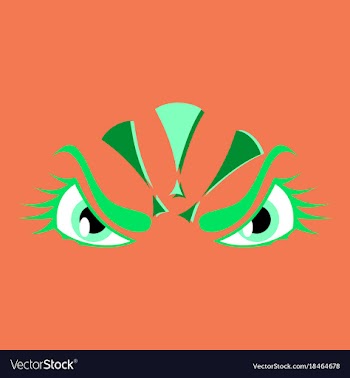Icon on theme evil emotions vector image