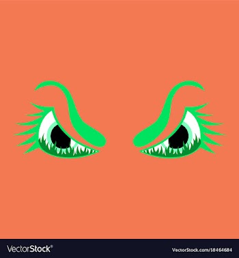 Icon on theme evil emotions vector image