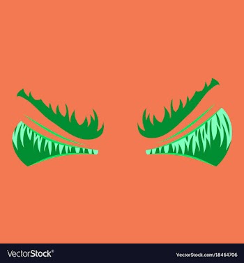 Icon on theme evil emotions vector image