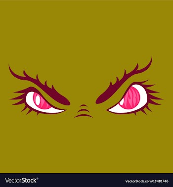 Icon on theme evil emotions vector image