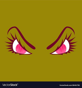 Icon on theme evil emotions vector image
