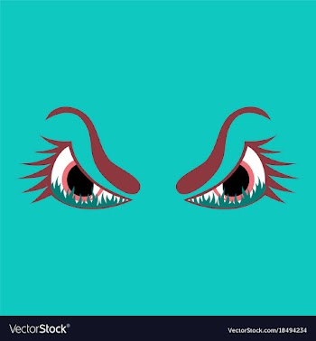Icon on theme evil emotions vector image