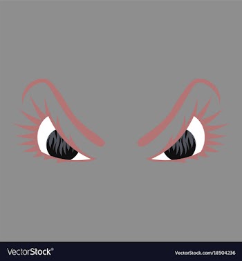 Icon on theme evil emotions vector image