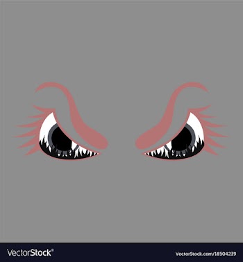 Icon on theme evil emotions vector image