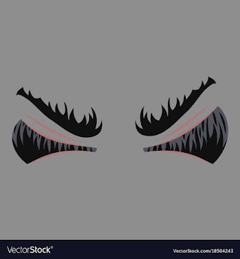 Icon on theme evil emotions vector image