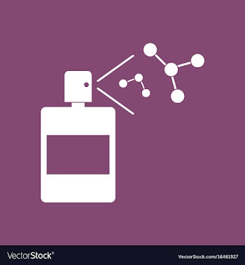 Icon perfume and pheromones vector image