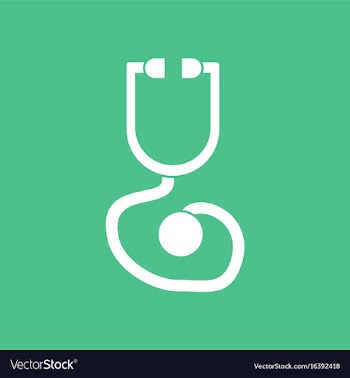 Icon phonendoscope vector image