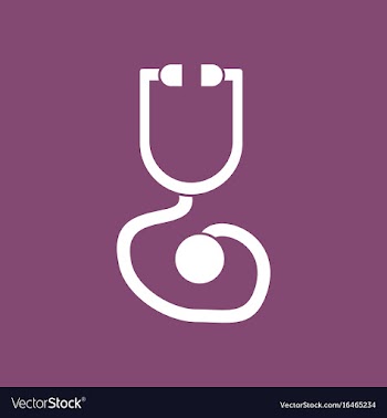 Icon phonendoscope vector image