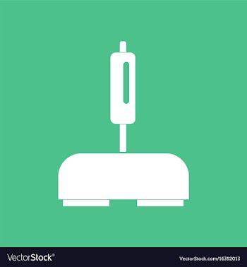 Icon playing joystick vector image